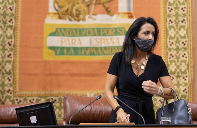 La presidenta del Parlamento de Andalucía, Marta Bosquet, en una foto de archivo