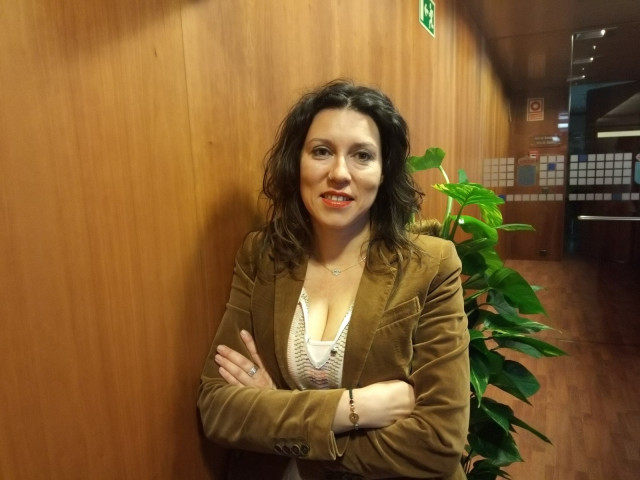 Nuria Rodríguez, diputada de Podemos en la Junta General del Principado.