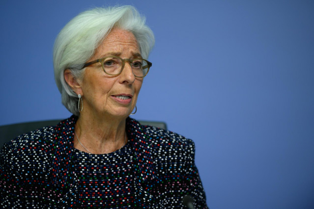 La presidenta del BCE, Christine Lagarde