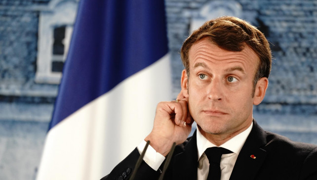 Emmanuel Macron, presidente de Francia