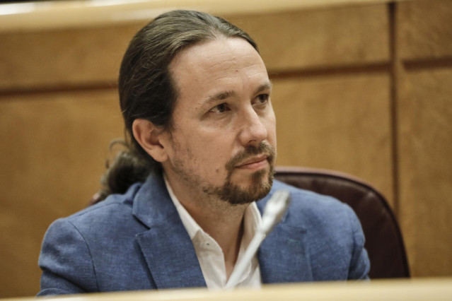 El vicepresidente segundo del Gobierno y secretario general de Podemos, Pablo Iglesias