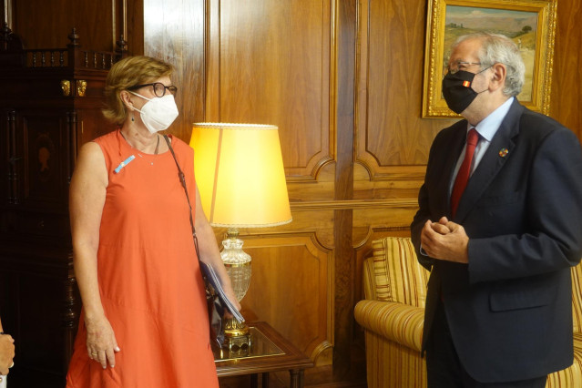 Marzal y Castillo, durante el encuentro mantenido
