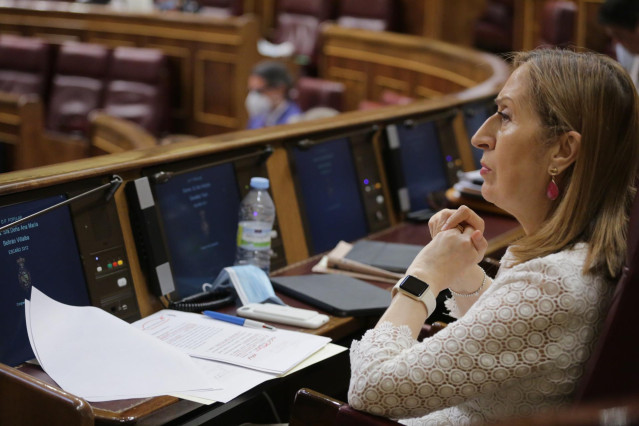La vicepresidenta segunda del Congreso, Ana Pastor, durante una sesión plenaria