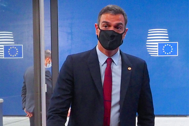 El presidente del Gobierno, Pedro Sánchez