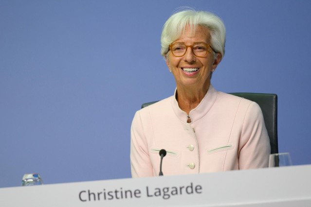 Christine Lagarde, presidenta del BCE
