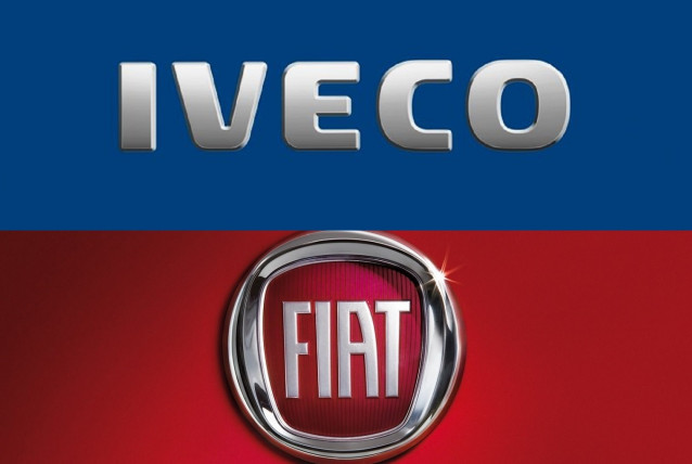 Logos de Iveco y de Fiat.