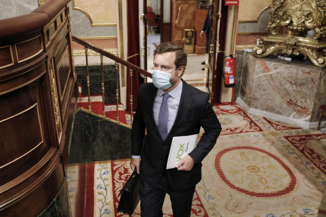 El portavoz de Vox en el Congreso de los Diputados, Iván Espinosa de los Monteros