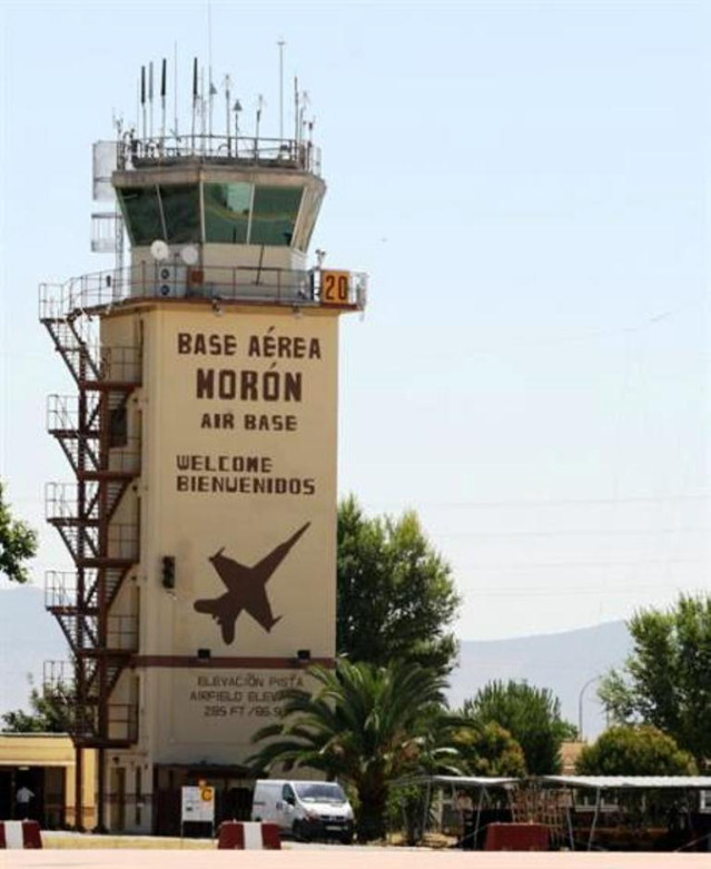 Imagen de la base áerea de Morón de la Frontera (Sevilla). Foto de archivo