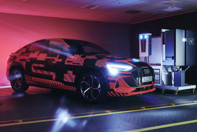 Imagen del Audi e-tron.