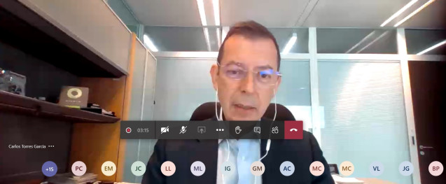 El director general adjunto de Transformación y Estrategia Digital de Bankia, Carlos Torres.