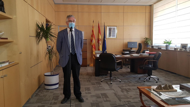 El consejero de Agricultura, Ganadería y Medio Ambiente, Joaquín Olona.