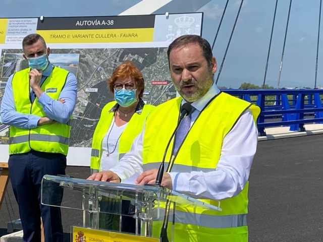 El ministro de Transportes, Movilidad y Agenda Urbana (MITMA), José Luis Ábalos