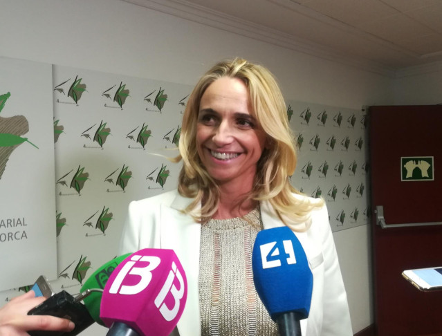La presidenta de la FEHM, María Frontera, en una imagen de archivo