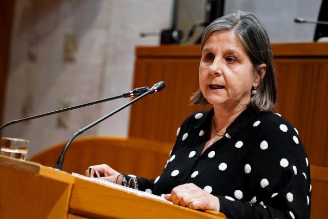 La portavoz de Ciudadanos en la comisión de Institucional y de Desarrollo Estatutario, Beatriz García.
