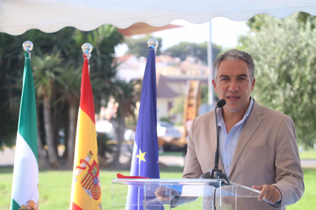 El consejero de la Presidencia, Administración Pública e Interior, Elías Bendodo.