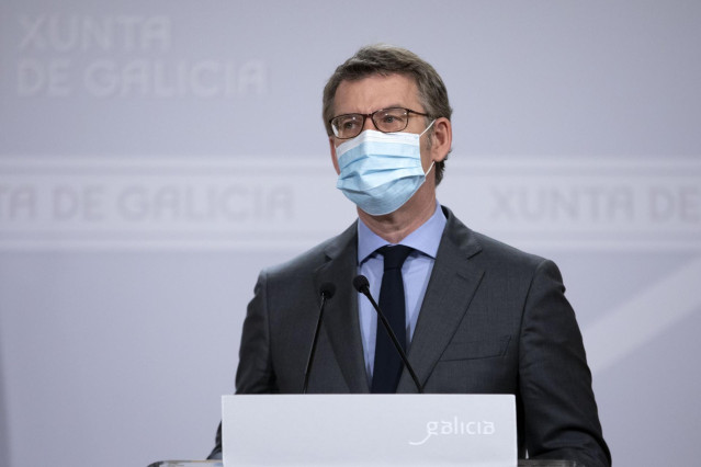 El presidente de la Xunta, Alberto Núñez Feijóo.