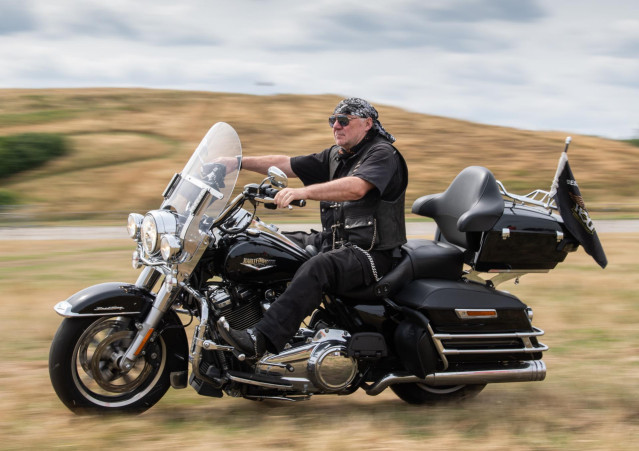 Imagen de una Harley-Davidson.
