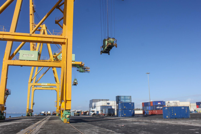 Instalaciones en el Muelle Sur.