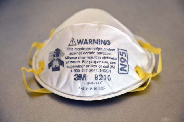 Mascarilla fabricada por 3M