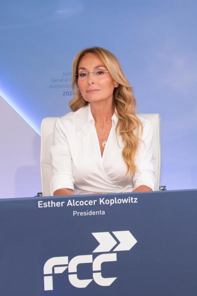 Esther Alcocer Koplowitz, presidenta de FCC