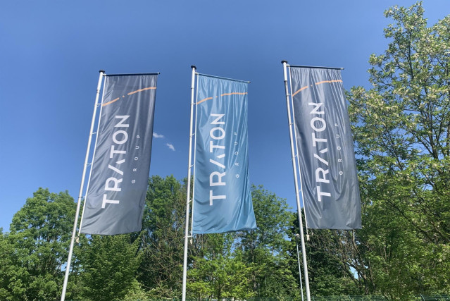 Logo de Traton (Volkswagen).