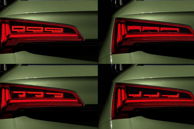 Faros traseros OLED Digital del Q5.