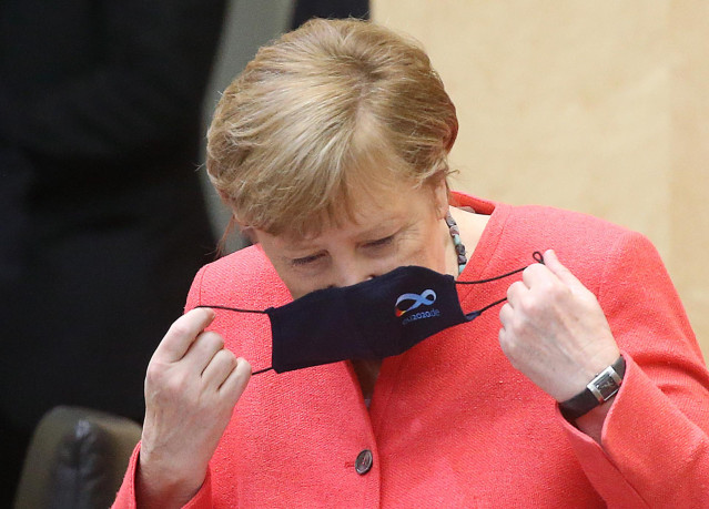 La canciller alemana, Angela merkel