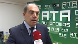 El presidente de ATA, Lorenzo Amor, en una imagen de archivo.