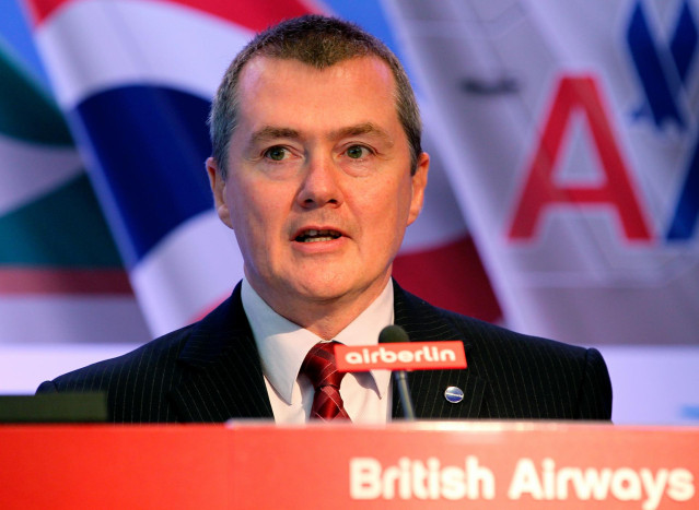 FILED - 27 July 2010, Berlin: Willie Walsh, Chief Executive Officer (CEO) of airline British Airways, attends a press conference. The global impact of the virus is likely to be severe enough to push some airlines 