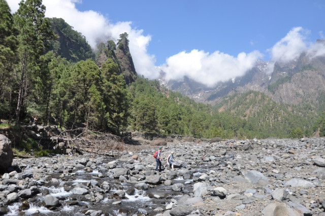 Parque Nacional de la Caldera de Taburiente, en La Palma