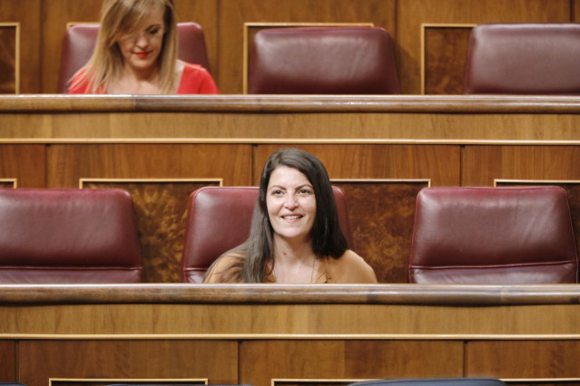 La portavoz adjunta en el Congreso de Vox, Macarena Olona.