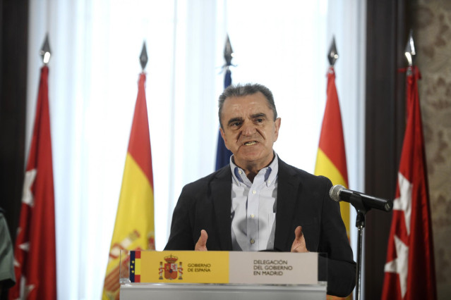 El delegado del Gobierno en Madrid, José Manuel Franco, interviene en la presentación del 
