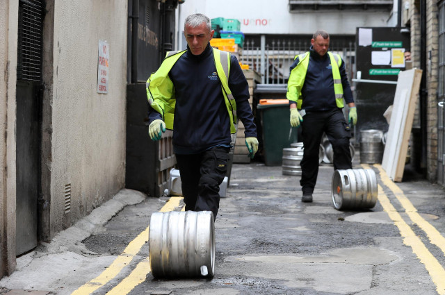 Trabajadores de Heineken Ireland