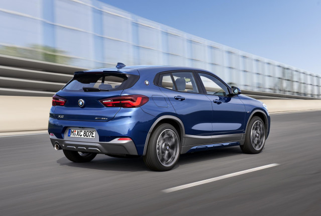 Imagen del BMW X2 xDrive25e híbrido enchufable.