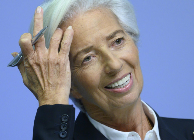 Christine Lagarde, presidenta del BCE