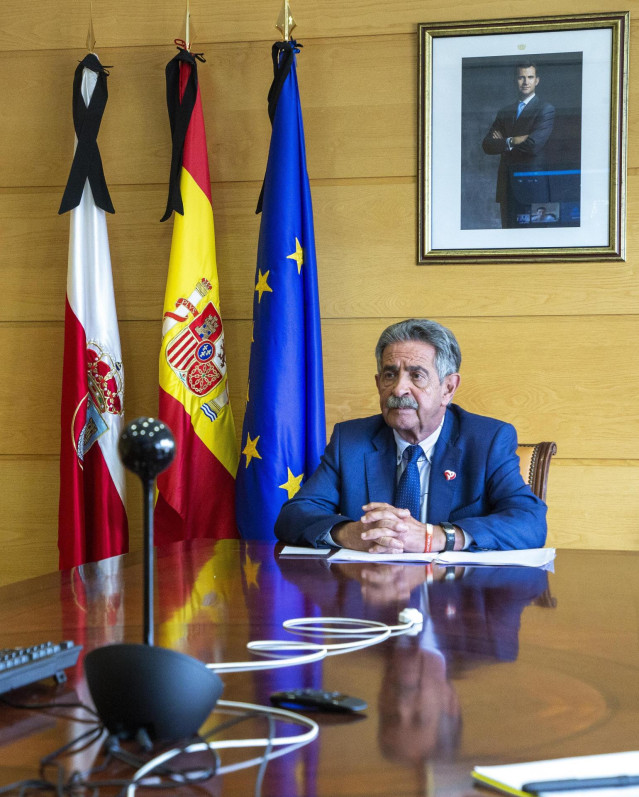 El presidente de Cantabria, Miguel Ángel Revilla