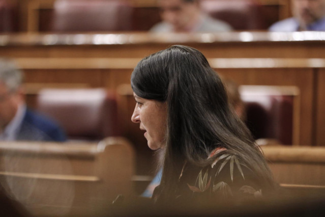 La secretaria general del grupo parlamentario de Vox en el Congreso, Macarena Olona.