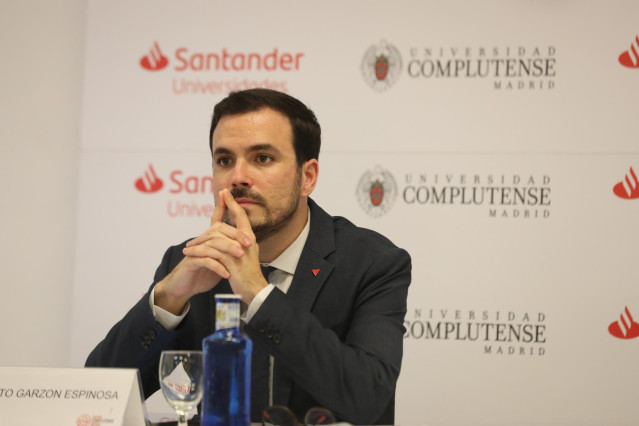 El ministro de Consumo, Alberto Garzón.