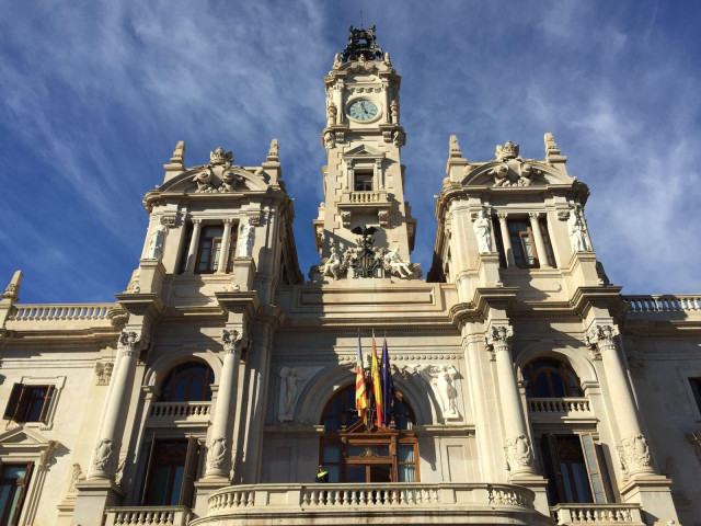 Fachada del Ayuntamiento de València