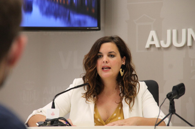 La vicealcaldesa de València y portavoz socialista en su ayuntamiento, Sandra Gómez