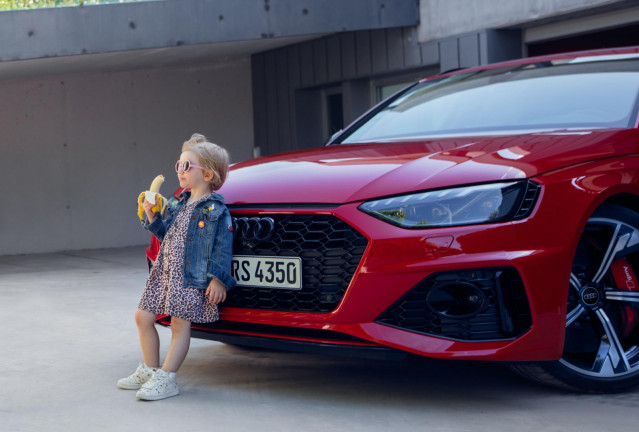 Imagen de la campaña publicitaria de Audi.