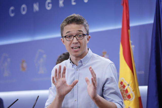El líder de Más País, Íñigo Errejón.