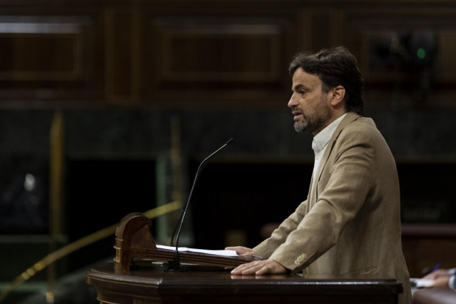 El Presidente del Grupo Confederal UP-EC-GeC en el Congreso de los Diputados, Jaume Asens.