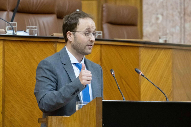 Imagen de archivo del parlamentario andaluz por el PP de Jaén Érik Domínguez.