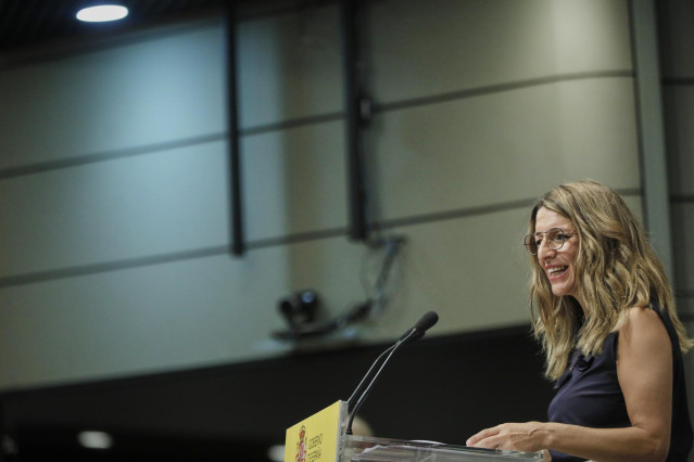 La ministra de Trabajo y Economía Social, Yolanda Díaz