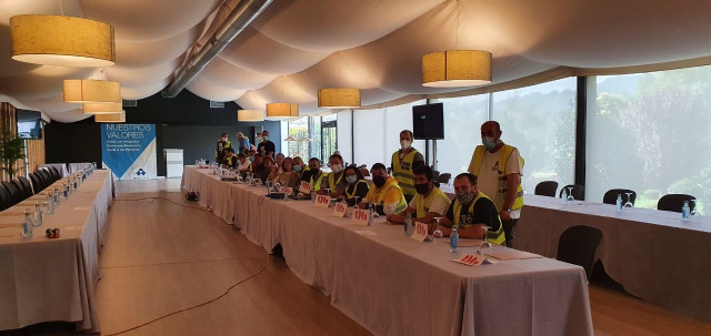 El comité de Alcoa a la espera de la dirección para que  se celebre la firma de las actas finales del periodo de consultas del ERE