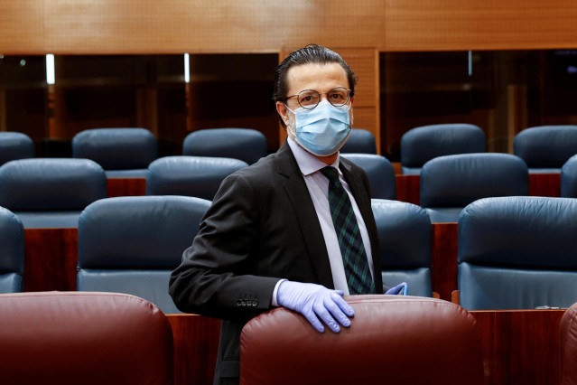 El consejero de Hacienda, Javier Fernández-Lasquetty.