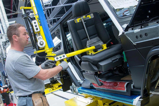Imagen de una factoría de Magna.
