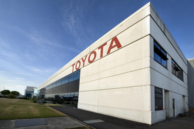 Imagen de una planta de Toyota.