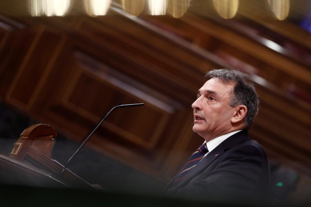 El diputado de Unidas Podemos, Enrique Santiago.